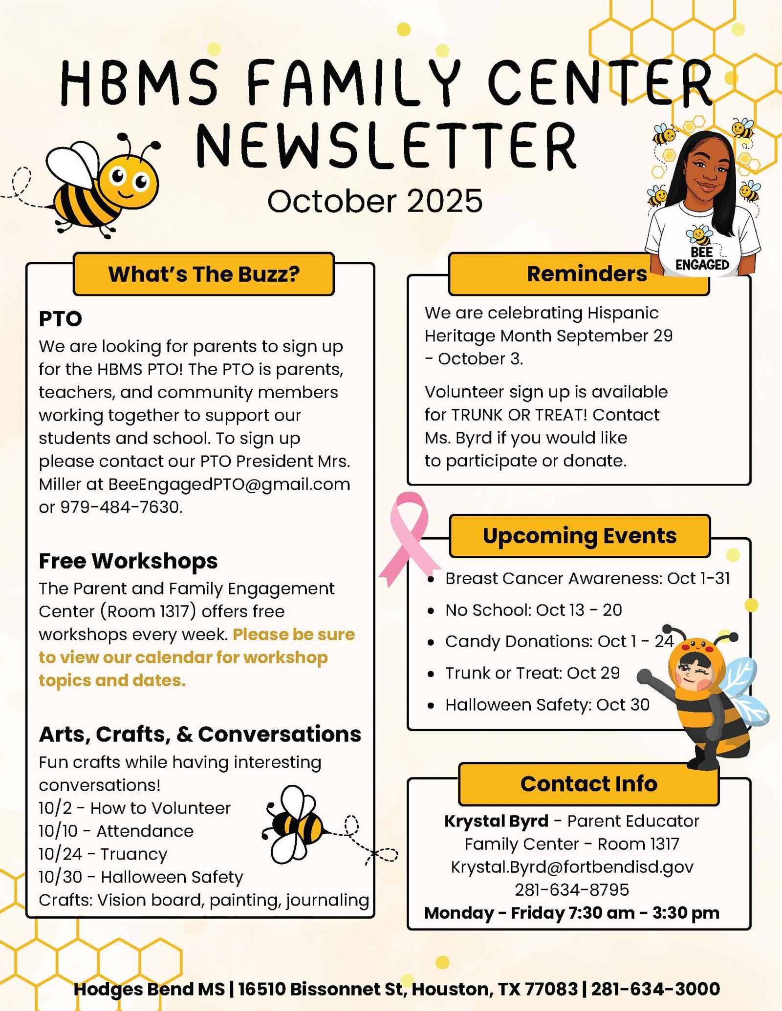  Family Center Monthly Newsletter